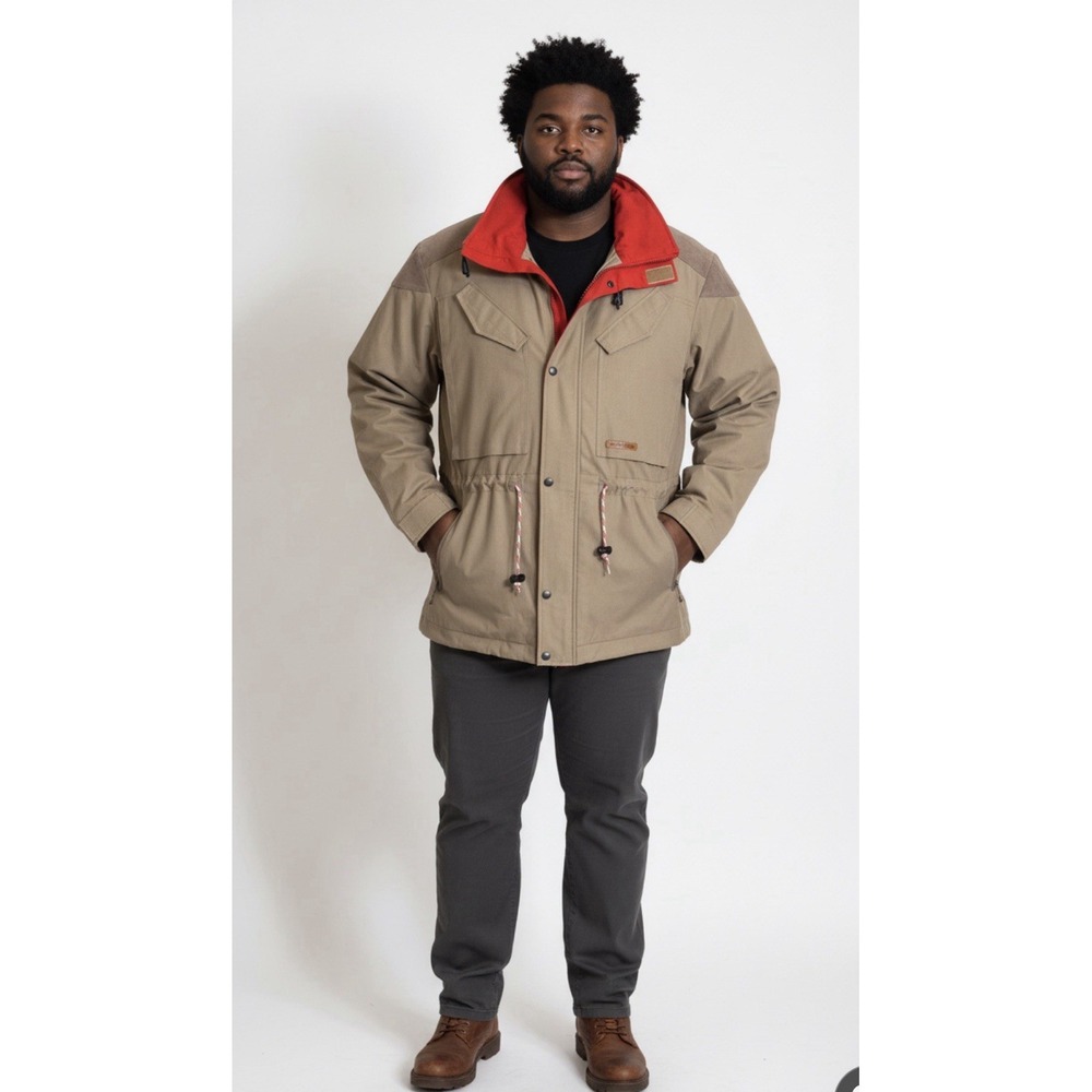 Vintage Tenson Outdoor Utility Coat Mens Size 50 Scandinavian Parka Field Jacket